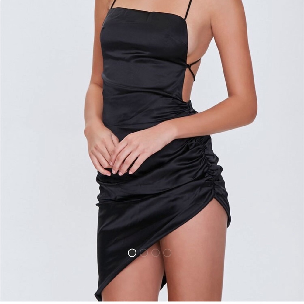 Never worn black sexy dress